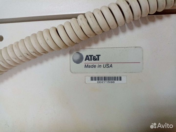 Ретро клавиатура AT&T 1985 год США