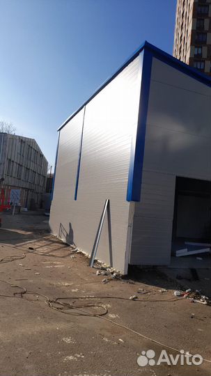 Монтаж сэндвич панелей