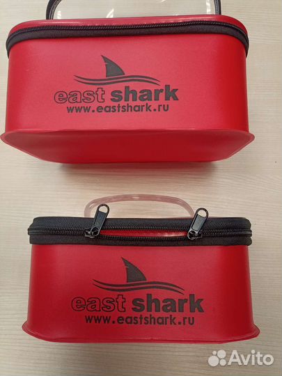 Ведро для прикормки east shark 2в1