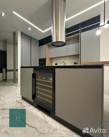 Встроенный кухонный гарнитур