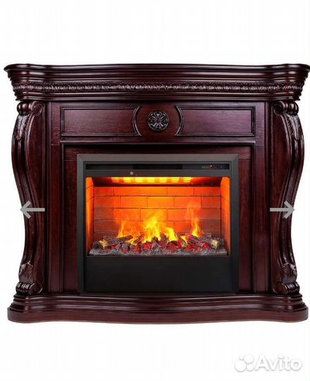 Электрокамин Barcelona 33 AO с очагом Epsilon 26