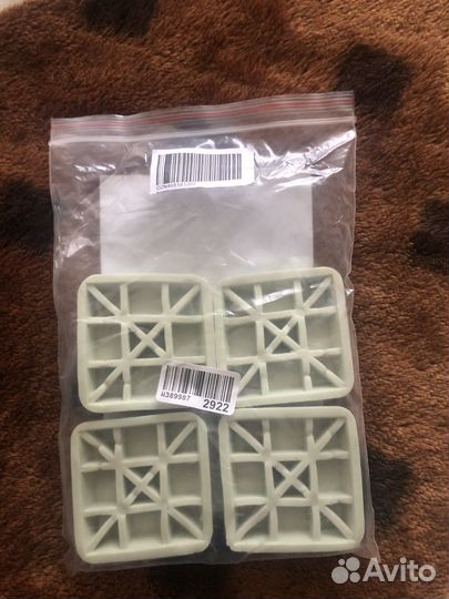 Антивибрационные подставки, 4 шт. в комплекте