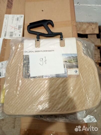 BMW 7 F01 Коврики задние