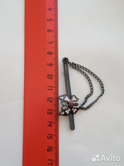 Брошь бабочка СССР