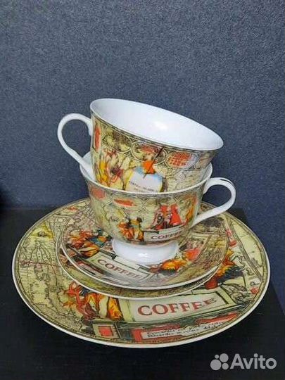 Чайные пары фарфор