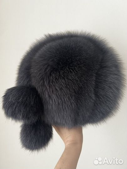 Шапка женская из песца