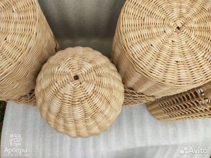 Абажур Бра Светильник из бумажной лозы