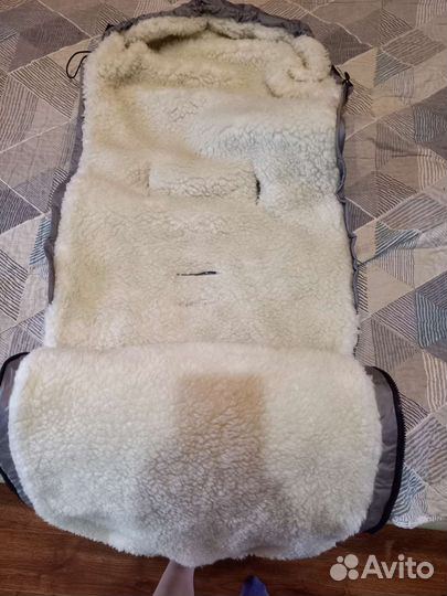 Зимний конверт в коляску