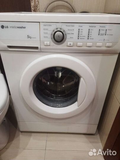 Стиральная машина бу lg 5 кг
