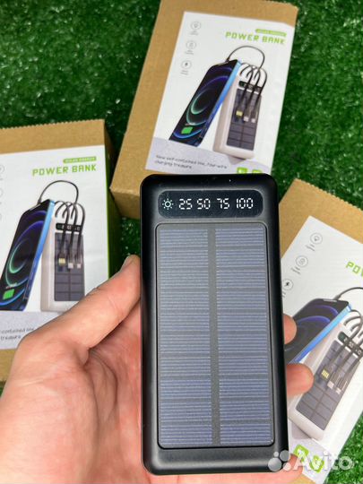 Повербанк 50000 с солнечной батареей