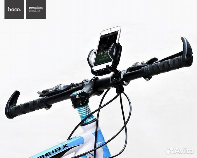 Держатель для велосипеда hoco CA14 (серый)
