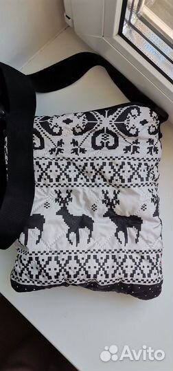 Стеганая сумка планшет