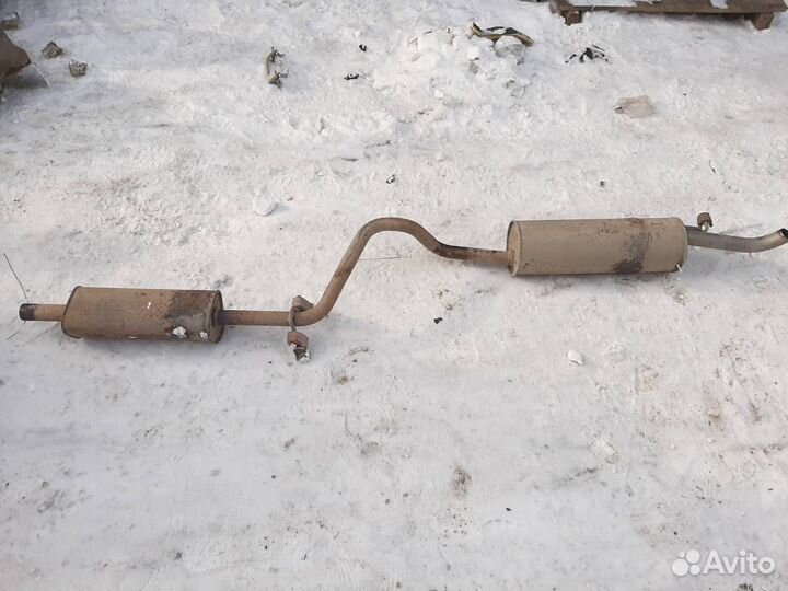 Глушитель основной Skoda Rapid 2012-2020