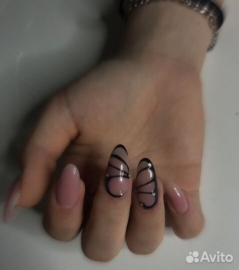 Комбинированный маникюр