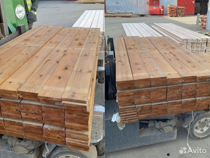 Доска строганая 28*120*3000 мм импрегнированная