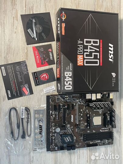 Материнская плата MSI B450-A PRO MAX