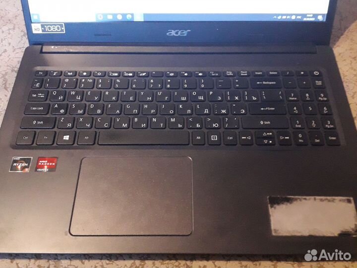 Ноутбук ryzen 5 3500u