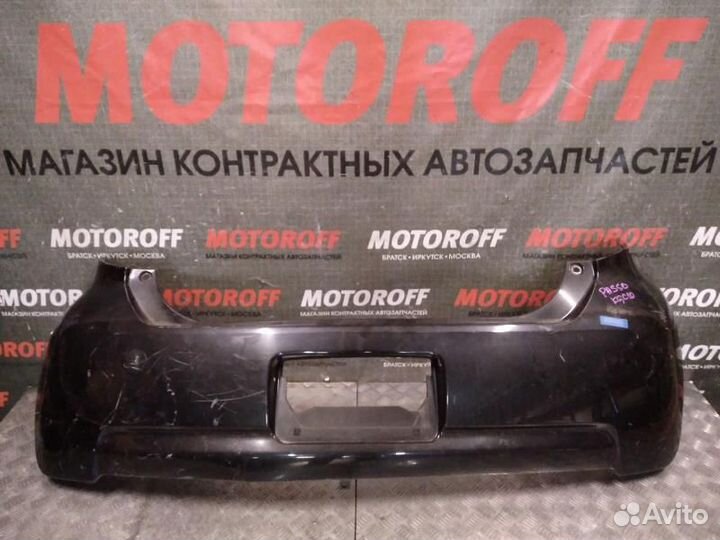 Бампер задний Тойота Пассо KGC10 темный А05