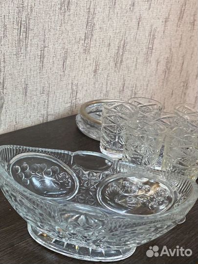 Хрустальная посуда СССР