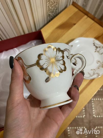 Чашка с блюдцем