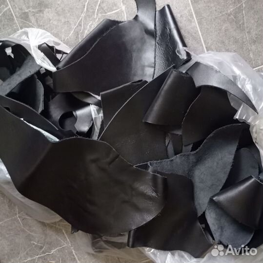 Обрезки натуральной кожи
