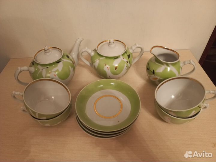 Чайный сервиз времен СССР (Дулево- 