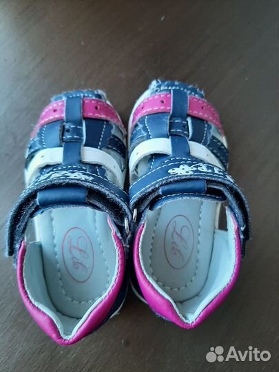 Сандалии для девочки размер 21