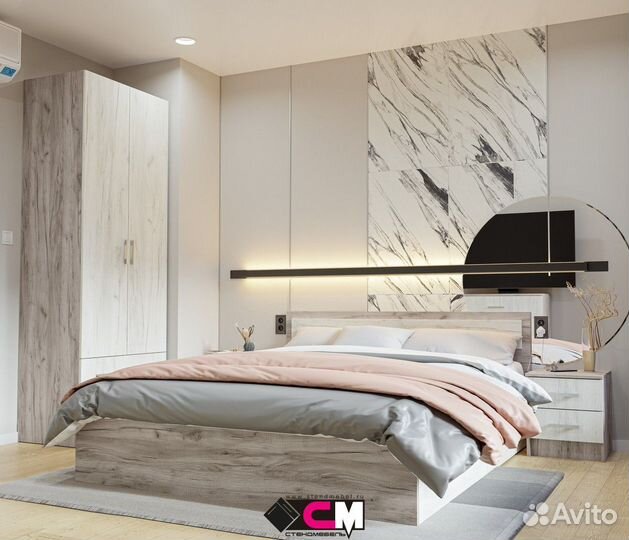 Спальня Гармония крафт