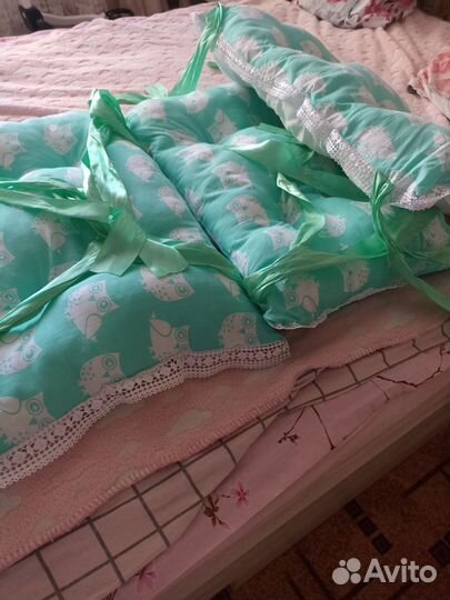 Бортики в детскую кроватку