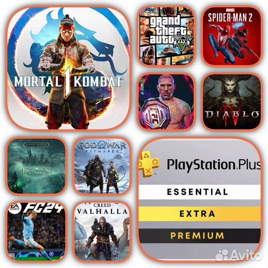 Игры PS4/PS5 PS plus / EA Play