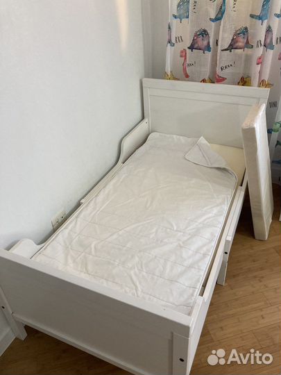 Детская кровать IKEA раздвижная сундвик
