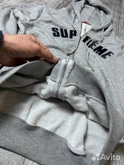 Зип худи supreme
