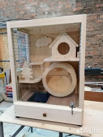 Витрина для шиншилл в наличии и на заказ
