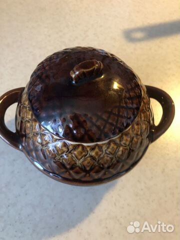 Горшок для запекания керамический 4 штуки