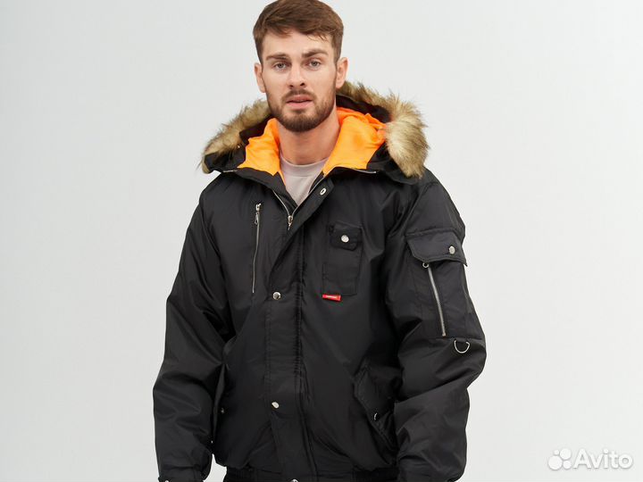 Зимняя куртка мужская Аляска