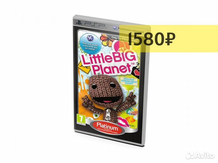 LittleBigPlanet Platinum, б/у (PSP)