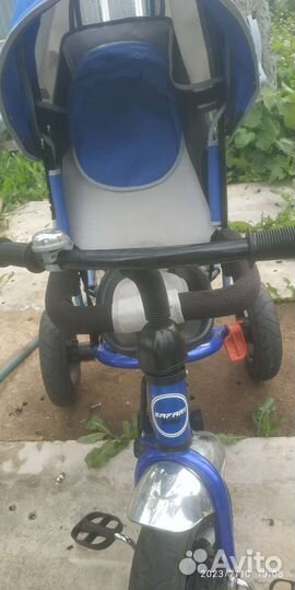 Детский трехколесный велосипед бу