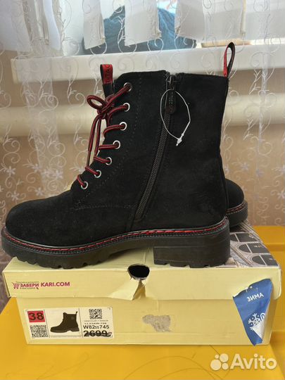 Ботинки женские зимние 38 размера