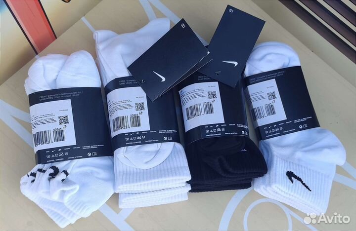 Носки Nike Everyday (бесплатная доставка)