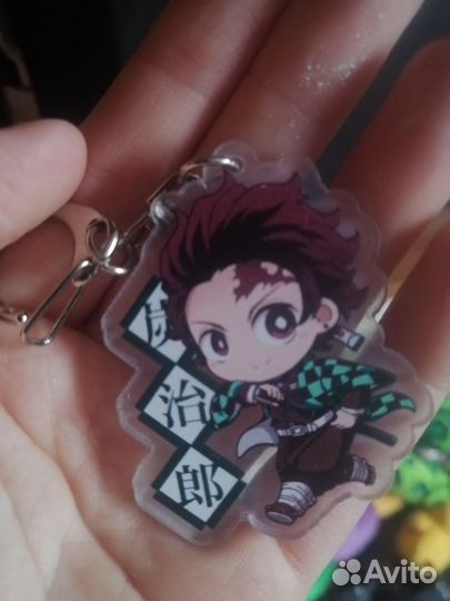 Акриловый брелок аниме