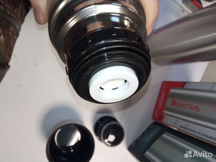 Термос biostal 1л отлично держит тепло