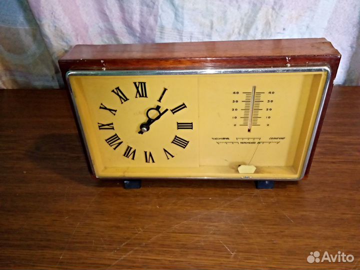 Часы, барометр, термометр. СССР. Маяк. 1975 г