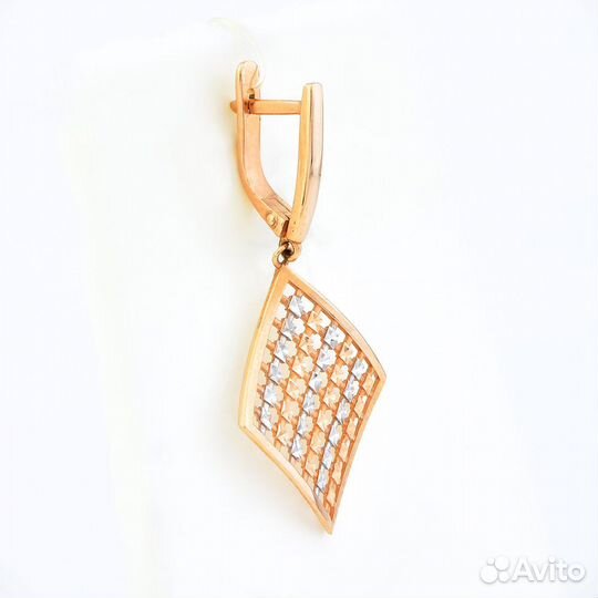 Серьги золотые (новое)