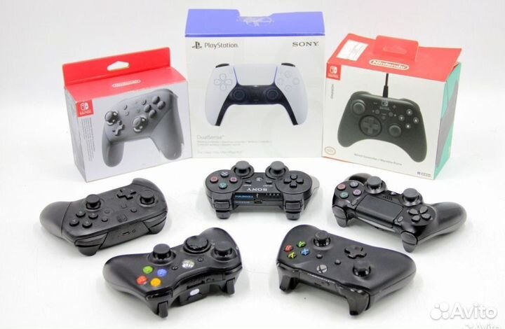 Джойстики Геймпады PS4/PS3/PS5/PS2, Xbox 360/One