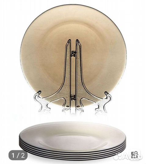 Набор новых тарелок. 6шт