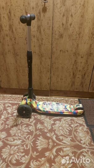 Самокат детский трехколесный бу