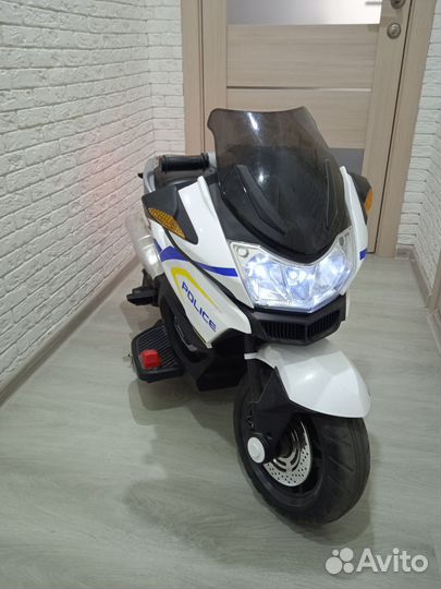 Детский мотоцикл на аккумуляторе бу