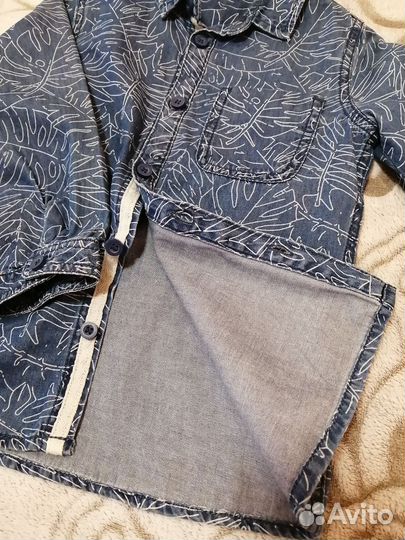 Рубашка на мальчика mothercare 98 104