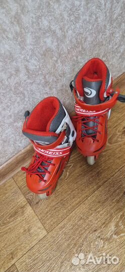 Роликовые коньки детские раздвижные