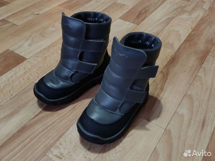 Ботинки зимние детские 24